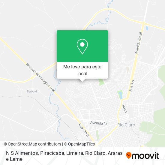 N S Alimentos mapa