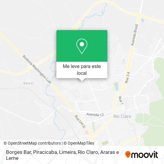 Borges Bar mapa