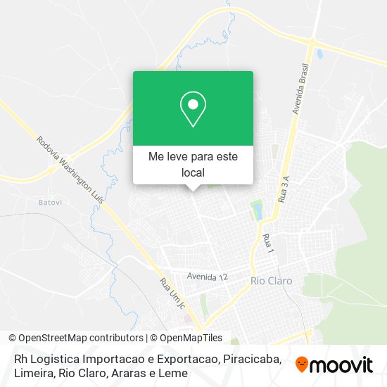 Rh Logistica Importacao e Exportacao mapa