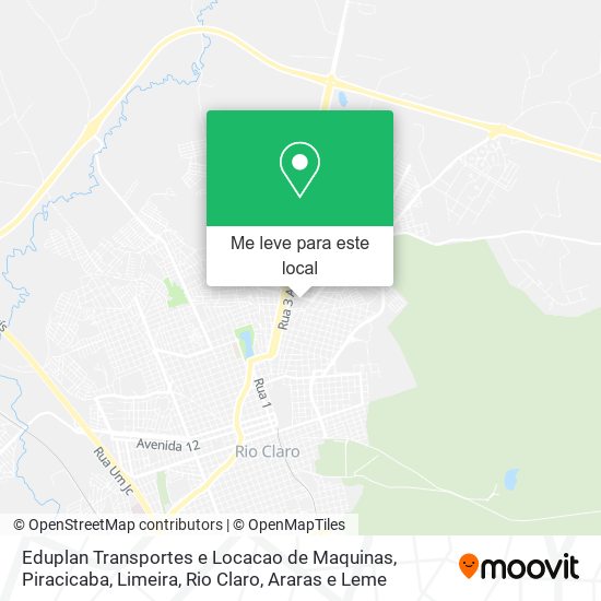 Eduplan Transportes e Locacao de Maquinas mapa