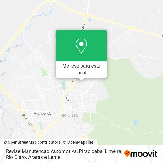 Revise Manutencao Automotiva mapa