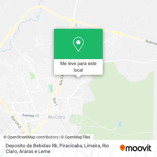 Deposito de Bebidas Rk mapa