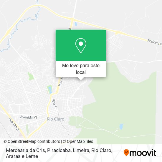 Mercearia da Cris mapa