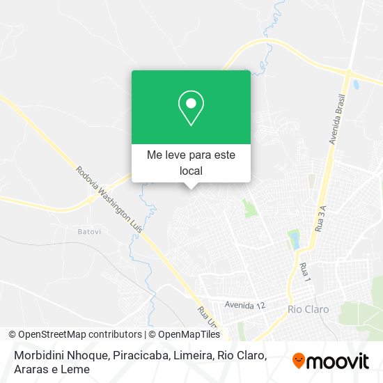 Morbidini Nhoque mapa