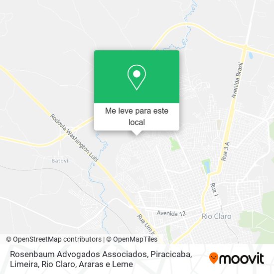 Rosenbaum Advogados Associados mapa