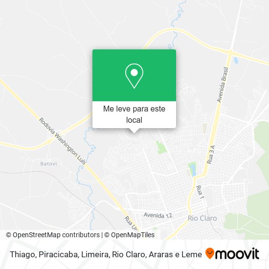 Thiago mapa