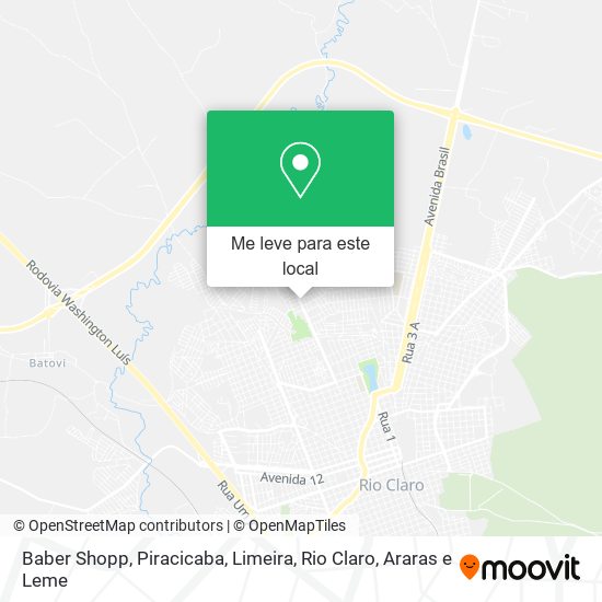 Baber Shopp mapa