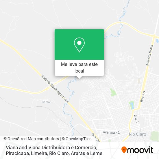 Viana and Viana Distribuidora e Comercio mapa