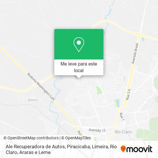 Ale Recuperadora de Autos mapa