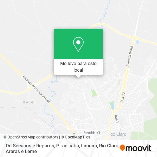 Dd Servicos e Reparos mapa