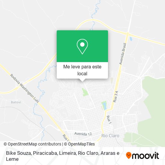 Bike Souza mapa