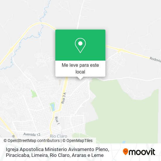 Igreja Apostolica Ministerio Avivamento Pleno mapa