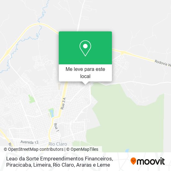 Leao da Sorte Empreendimentos Financeiros mapa