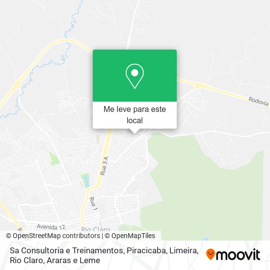 Sa Consultoria e Treinamentos mapa