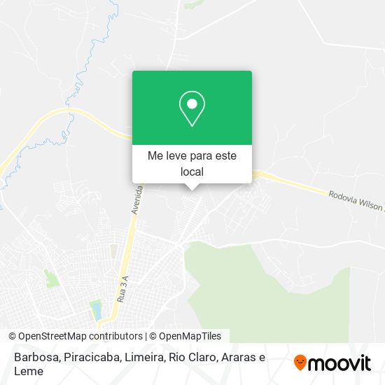 Barbosa mapa