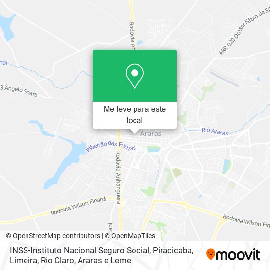 INSS-Instituto Nacional Seguro Social mapa