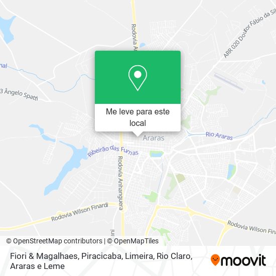 Fiori & Magalhaes mapa