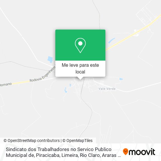 Sindicato dos Trabalhadores no Servico Publico Municipal de mapa