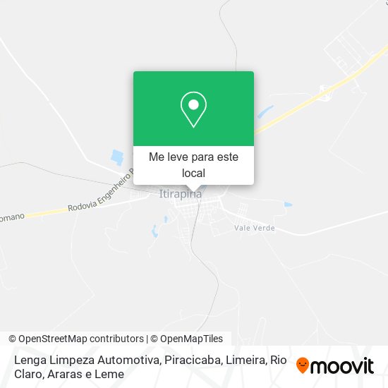 Lenga Limpeza Automotiva mapa