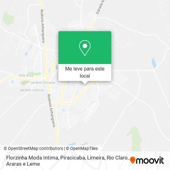 Florzinha Moda Intima mapa