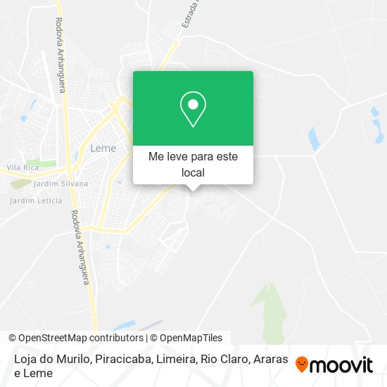 Loja do Murilo mapa