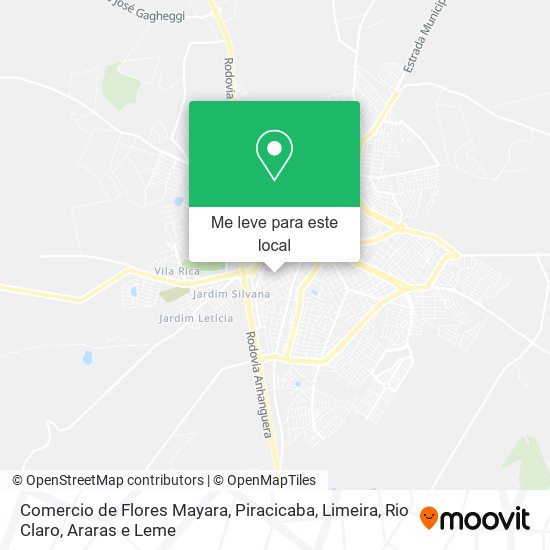 Comercio de Flores Mayara mapa
