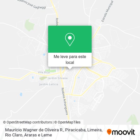 Maurício Wagner de Oliveira R. mapa