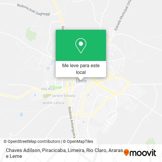 Chaves Adilson mapa