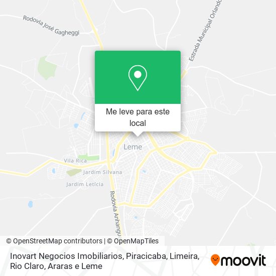 Inovart Negocios Imobiliarios mapa