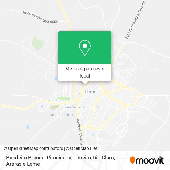Bandeira Branca mapa
