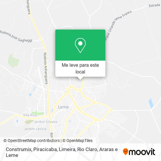 Construmix mapa