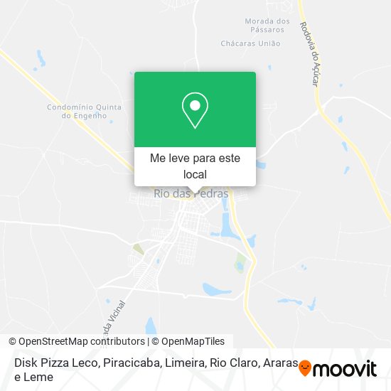 Disk Pizza Leco mapa