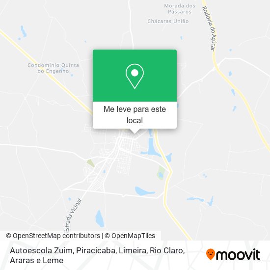 Autoescola Zuim mapa