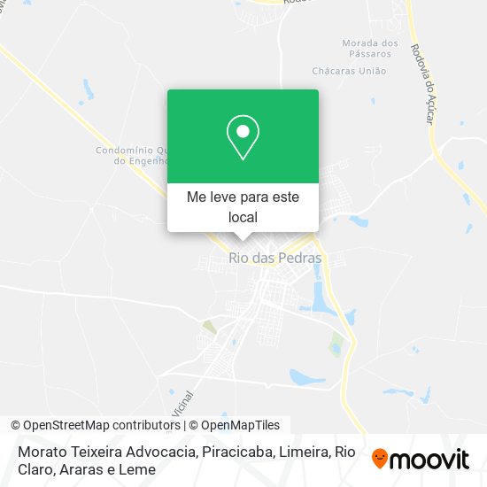 Morato Teixeira Advocacia mapa