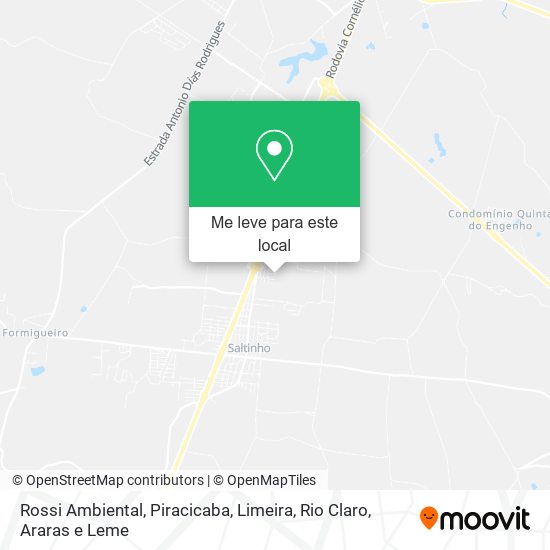 Rossi Ambiental mapa