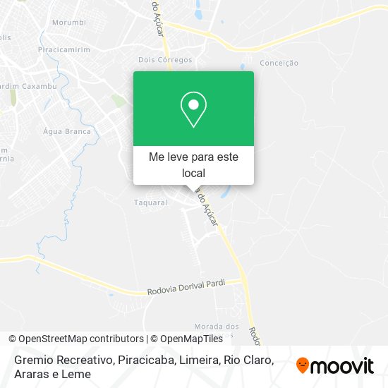 Gremio Recreativo mapa