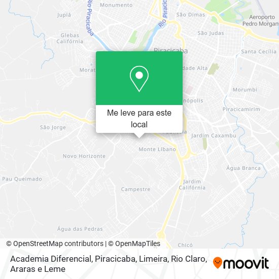 Academia Diferencial mapa