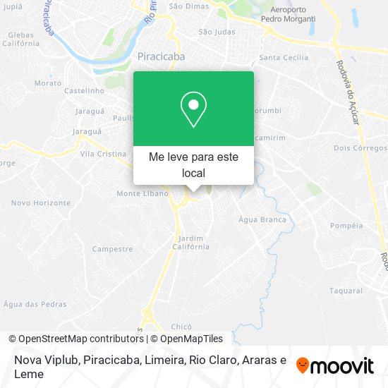 Nova Viplub mapa