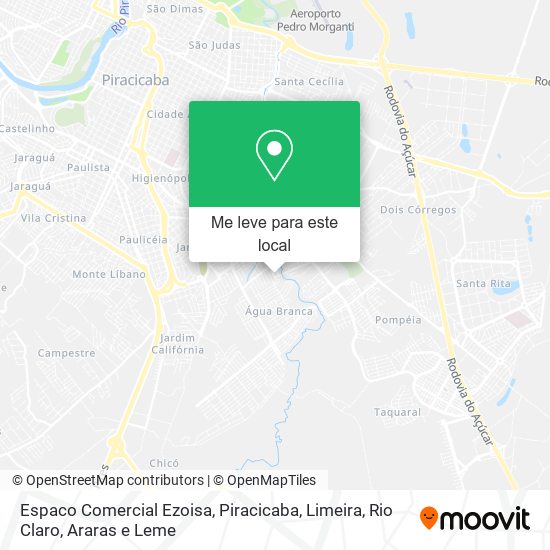 Espaco Comercial Ezoisa mapa