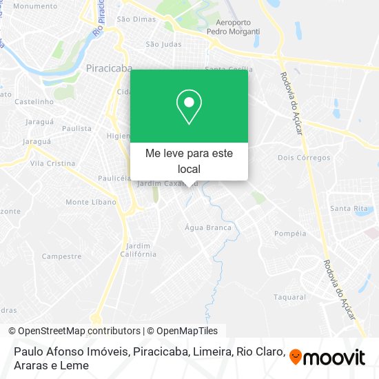 Paulo Afonso Imóveis mapa