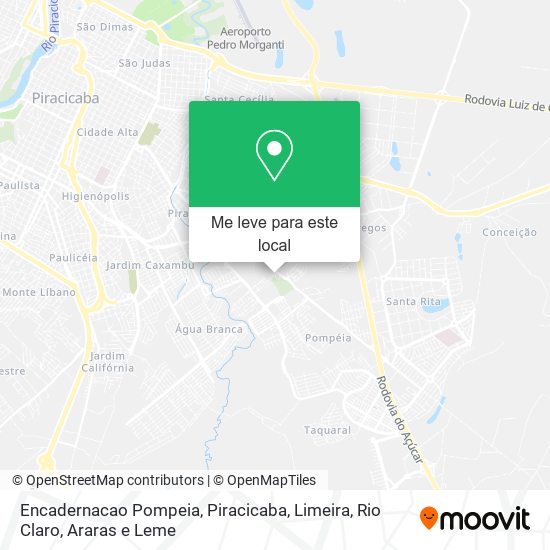 Encadernacao Pompeia mapa