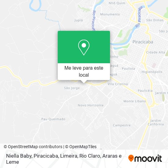 Niella Baby mapa