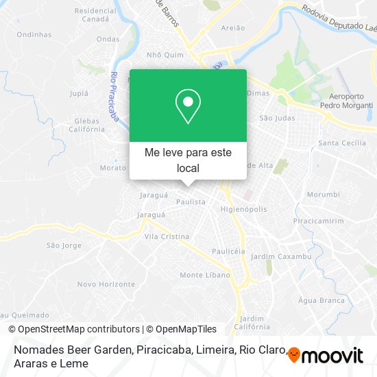 Nomades Beer Garden mapa