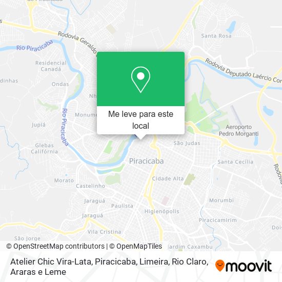 Atelier Chic Vira-Lata mapa