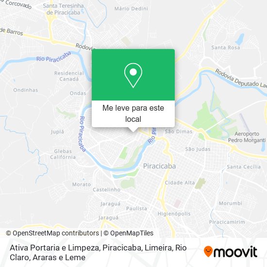 Ativa Portaria e Limpeza mapa