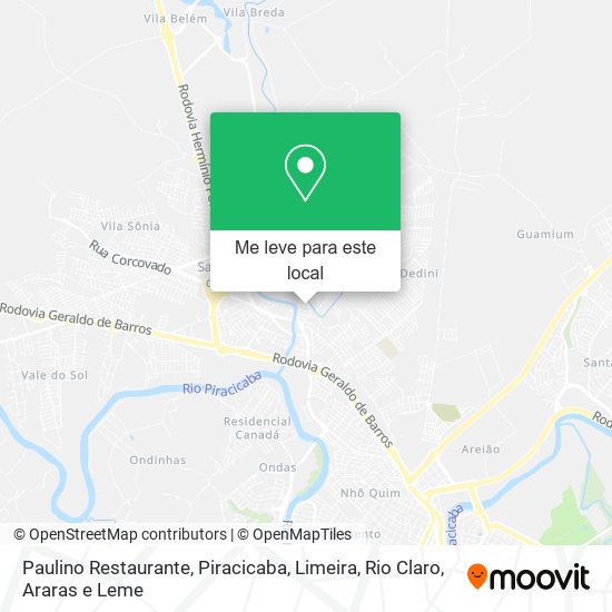 Paulino Restaurante mapa