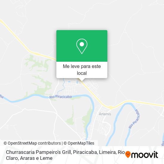 Churrascaria Pampeiro's Grill mapa