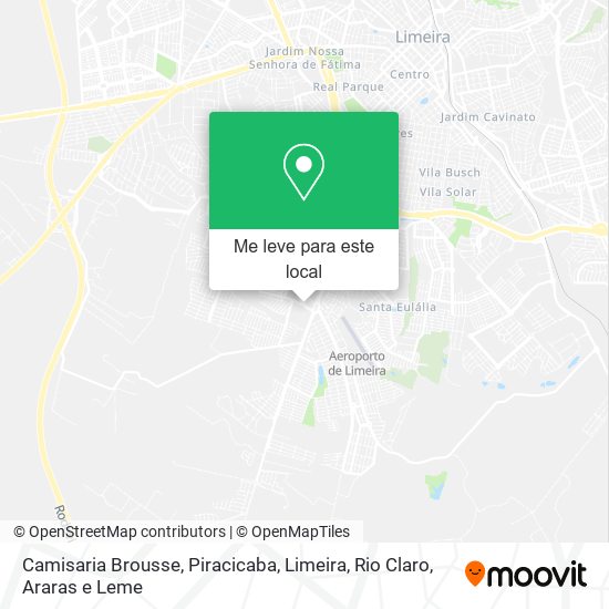 Camisaria Brousse mapa