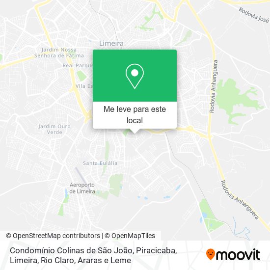 Condomínio Colinas de São João mapa