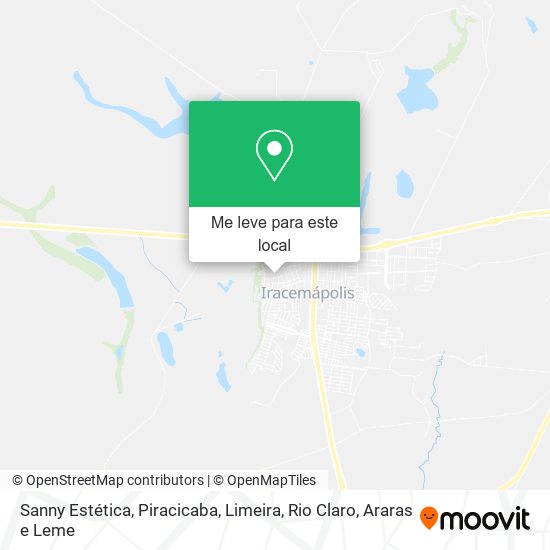 Sanny Estética mapa